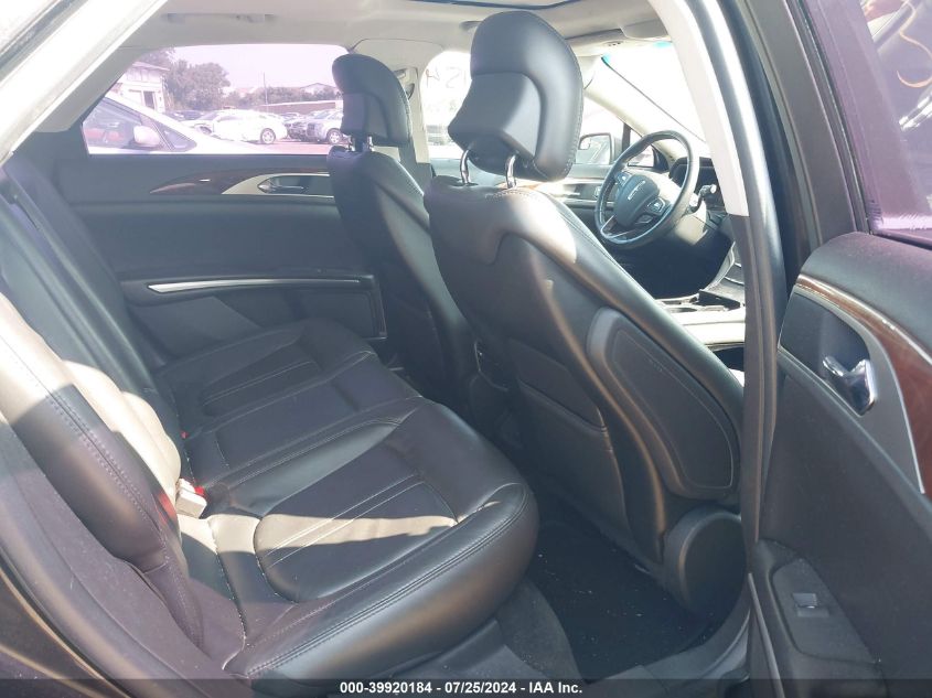 2013 Lincoln Mkz VIN: 3LN6L2G92DR810491 Lot: 39920184