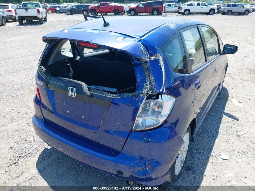 2009 Honda Fit Sport VIN: JHMGE88429S051327 Lot: 39920192