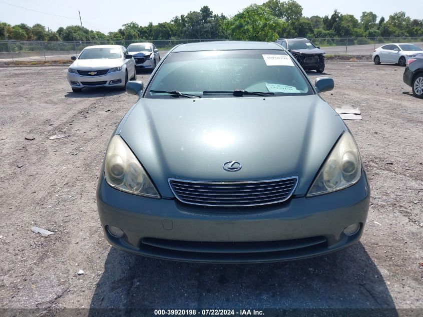 2005 Lexus Es 330 VIN: JTHBA30G955064566 Lot: 39920198