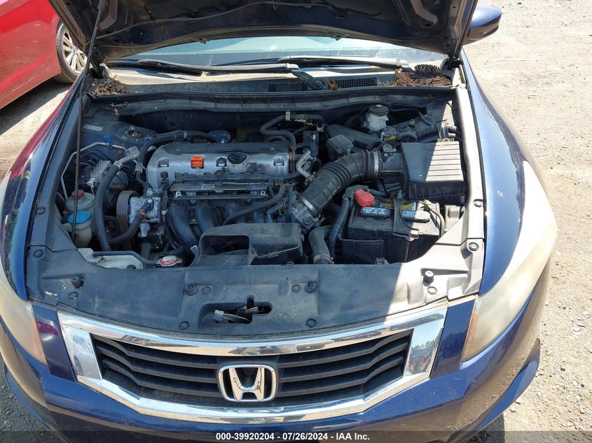 2010 Honda Accord 2.4 Lx-P VIN: 1HGCP2F45AA185948 Lot: 39920204