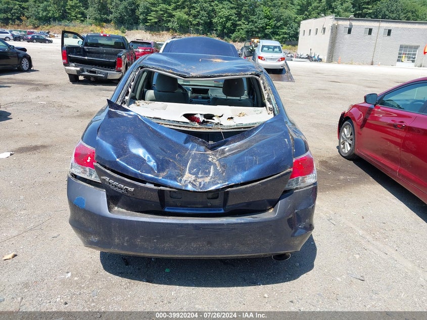 2010 Honda Accord 2.4 Lx-P VIN: 1HGCP2F45AA185948 Lot: 39920204