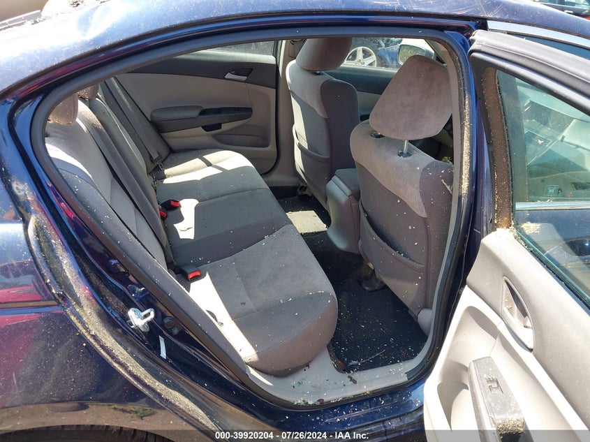 2010 Honda Accord 2.4 Lx-P VIN: 1HGCP2F45AA185948 Lot: 39920204