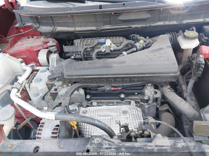 2016 Nissan Rogue Sv VIN: KNMAT2MV1GP603568 Lot: 39920209