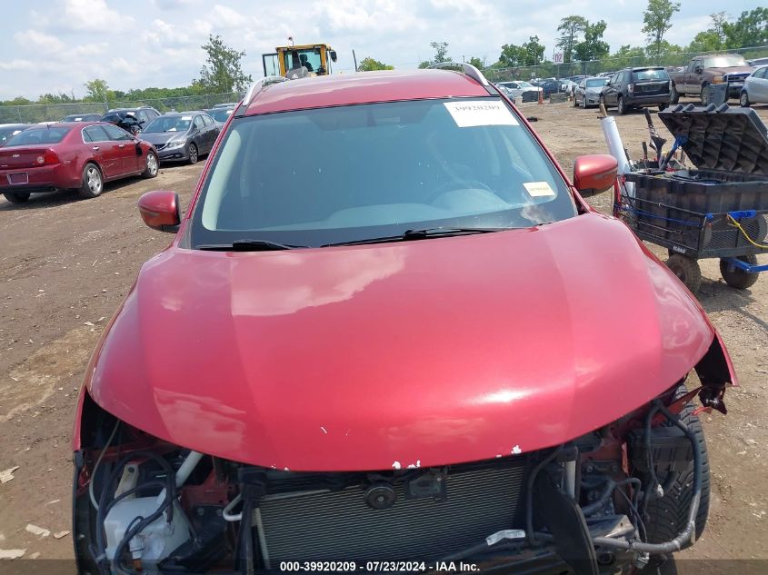 2016 Nissan Rogue Sv VIN: KNMAT2MV1GP603568 Lot: 39920209