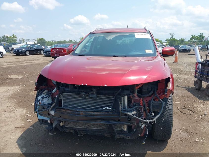 2016 Nissan Rogue Sv VIN: KNMAT2MV1GP603568 Lot: 39920209