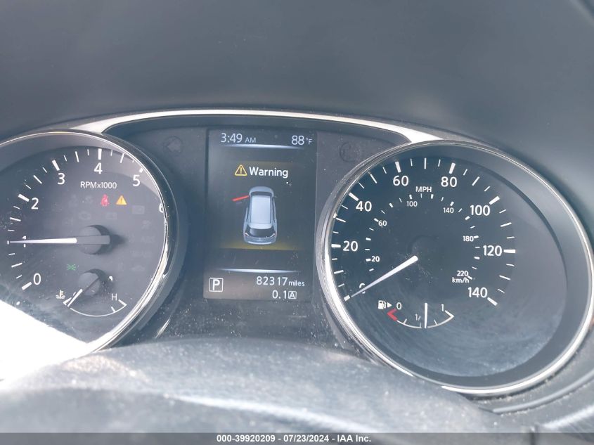 2016 Nissan Rogue Sv VIN: KNMAT2MV1GP603568 Lot: 39920209