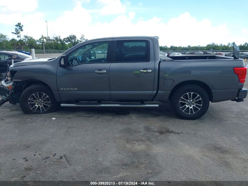 2021 Nissan Titan Sv 4X4 VIN: 1N6AA1ED4MN519528 Lot: 39920213