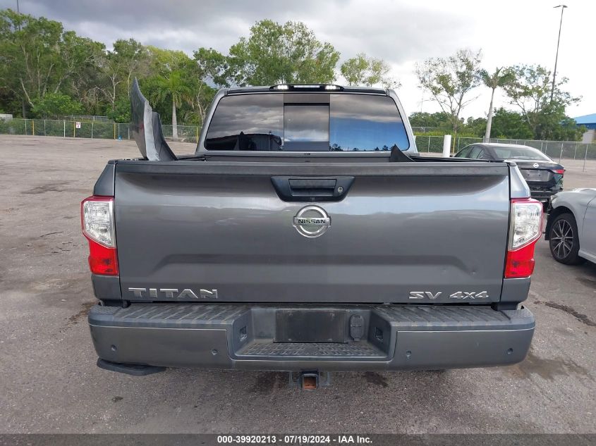 2021 Nissan Titan Sv 4X4 VIN: 1N6AA1ED4MN519528 Lot: 39920213