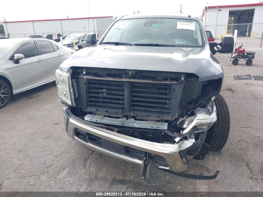 2021 Nissan Titan Sv 4X4 VIN: 1N6AA1ED4MN519528 Lot: 39920213