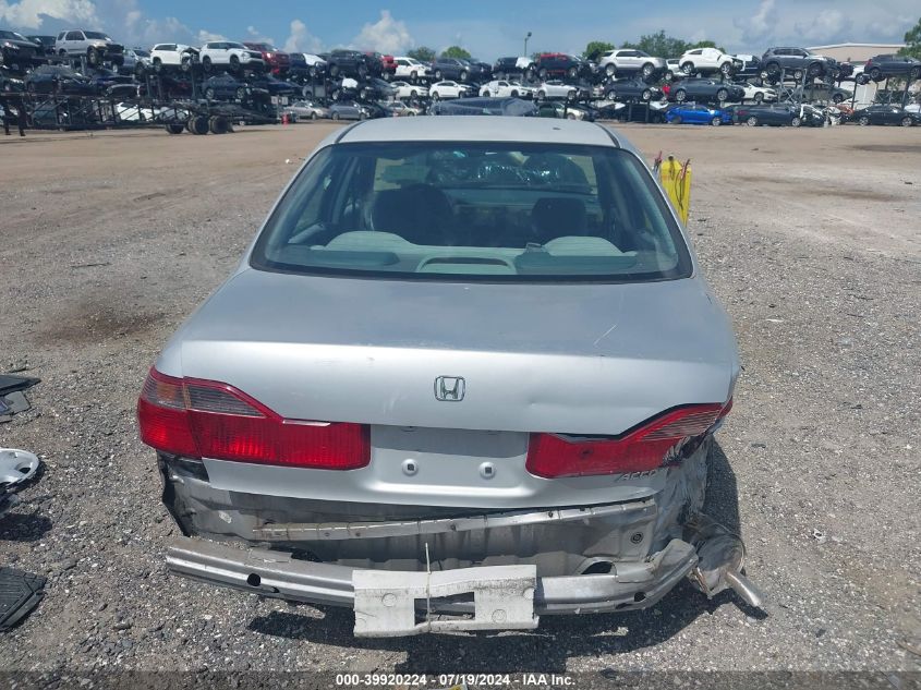 1999 Honda Accord Lx VIN: 1HGCG5546XA023970 Lot: 39920224