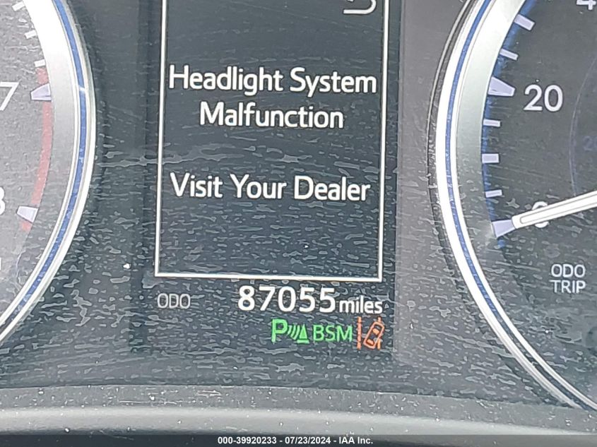 2018 Toyota Highlander Limited Platinum VIN: 5TDYZRFH4JS262354 Lot: 39920233