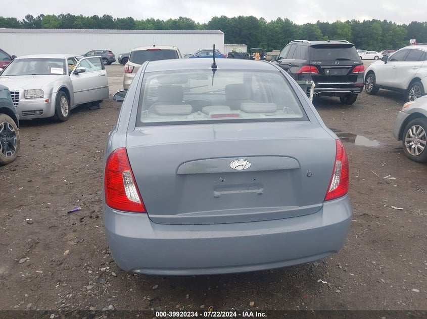 2009 Hyundai Accent Gls VIN: KMHCN46C89U333863 Lot: 39920234