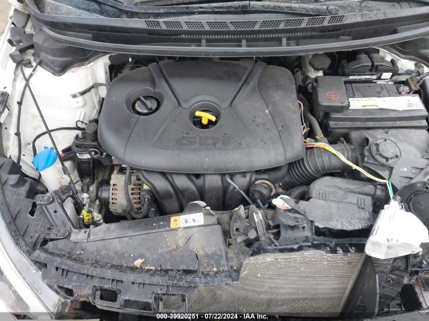 2016 Kia Forte Lx VIN: KNAFK5A87G5623177 Lot: 39920251