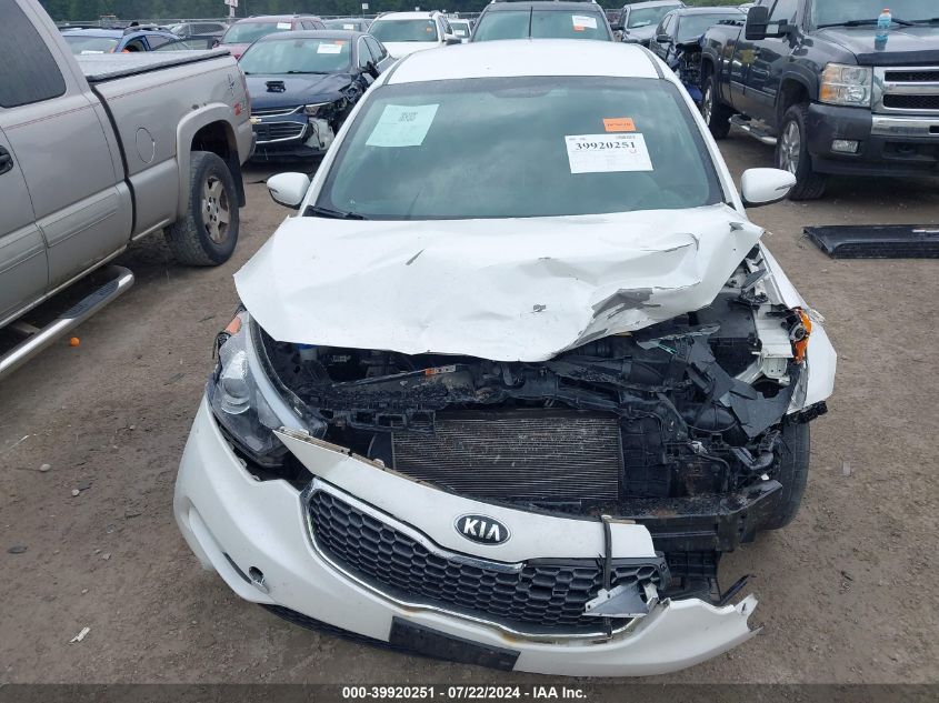 2016 Kia Forte Lx VIN: KNAFK5A87G5623177 Lot: 39920251