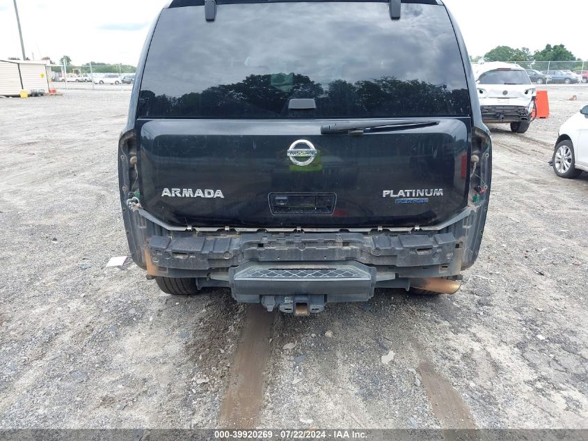 2010 Nissan Armada Platinum VIN: 5N1BA0ND0AN602883 Lot: 39920269