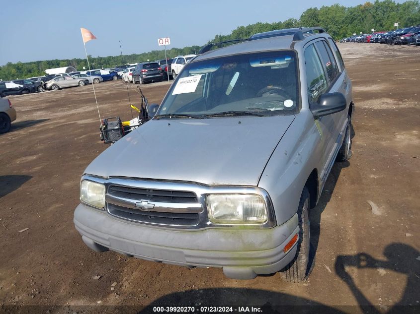 2003 Chevrolet Tracker Hard Top Base VIN: 2CNBJ134936926348 Lot: 39920270