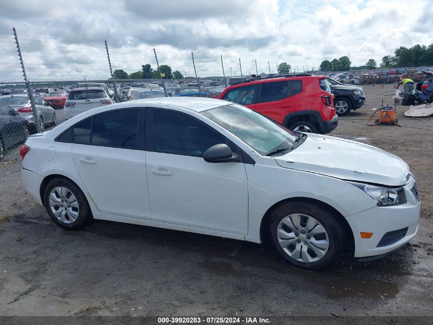 2013 Chevrolet Cruze Ls Auto VIN: 1G1PA5SHXD7211689 Lot: 39920283