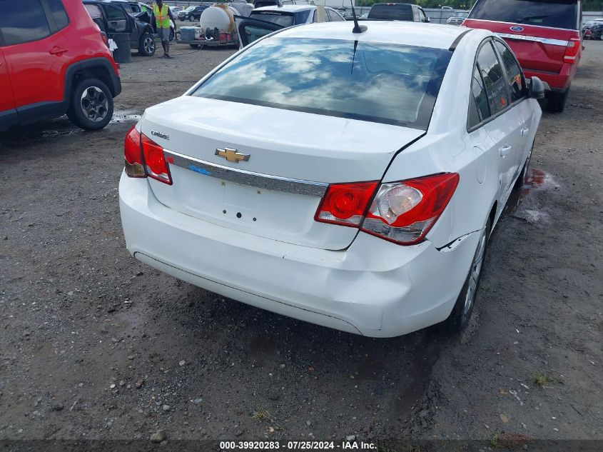 2013 Chevrolet Cruze Ls Auto VIN: 1G1PA5SHXD7211689 Lot: 39920283