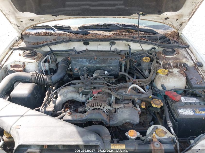 2000 Subaru Outback VIN: 4S3BH6655Y6636980 Lot: 39920297