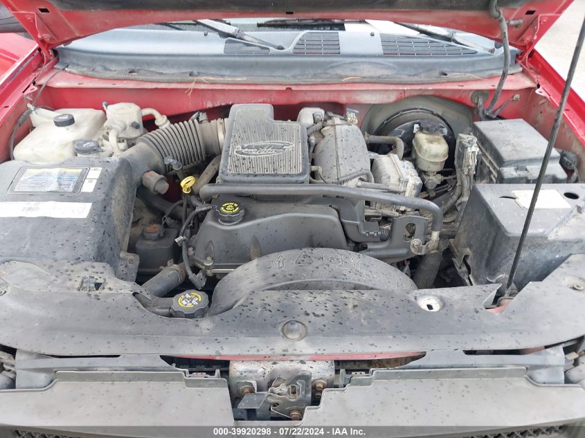 2002 Chevrolet Trailblazer Ls VIN: 1GNDS13S022302756 Lot: 39920298