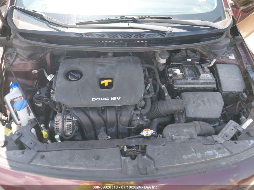 2018 Kia Forte Lx VIN: 3KPFK4A77JE260136 Lot: 39920310