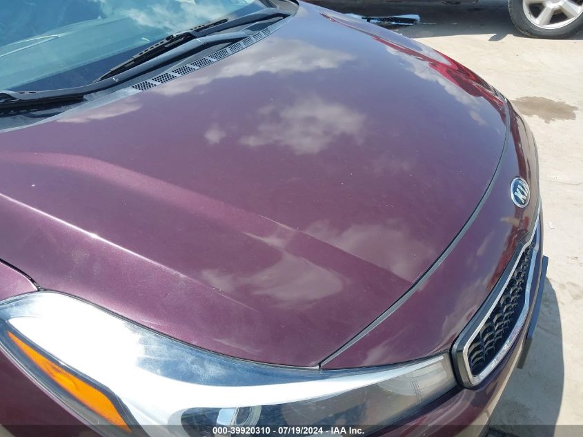 2018 Kia Forte Lx VIN: 3KPFK4A77JE260136 Lot: 39920310