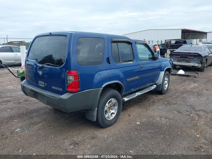 2001 Nissan Xterra Xe/Se VIN: 5N1ED28T51C522137 Lot: 39920348