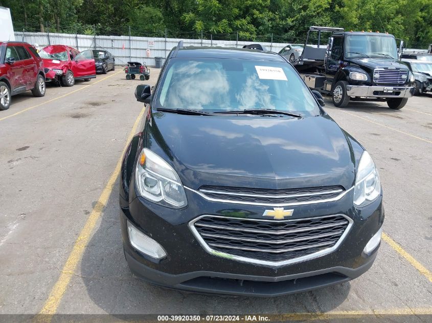 2016 Chevrolet Equinox Lt VIN: 2GNFLFEK9G6144721 Lot: 39920350