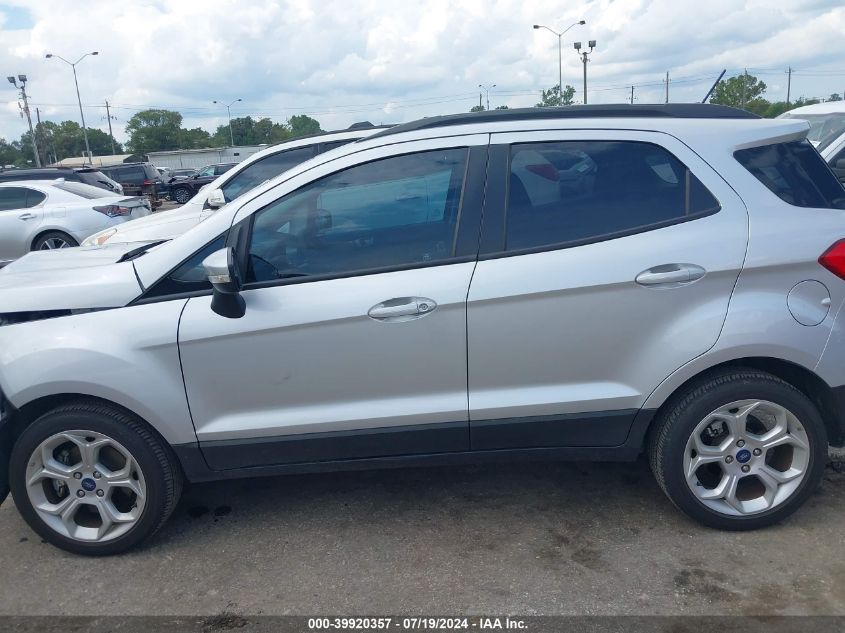 2021 Ford Ecosport Se VIN: MAJ3S2GE2MC455916 Lot: 39920357