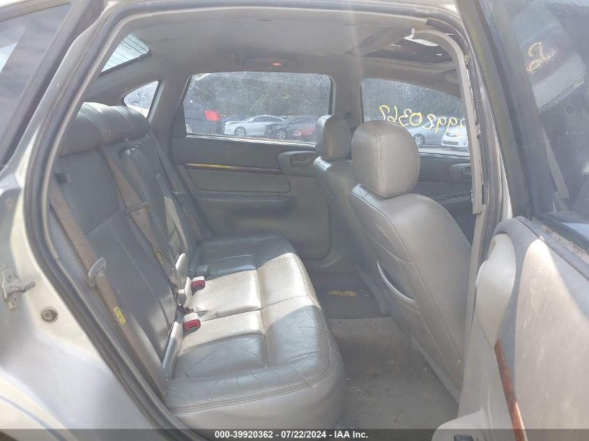 2004 Chevrolet Impala Ls VIN: 2G1WH52K749249642 Lot: 39920362