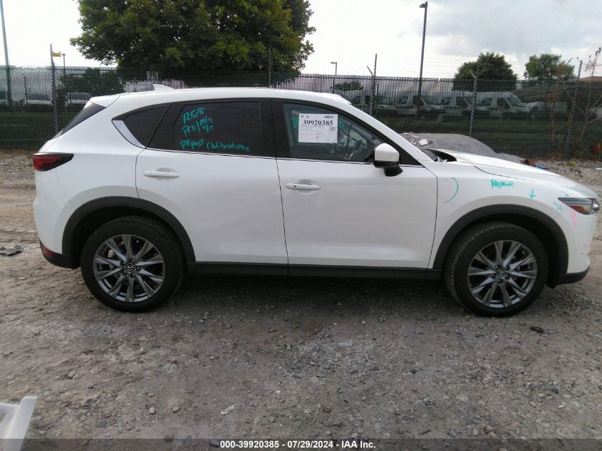 2021 Mazda Cx-5 Grand Touring VIN: JM3KFBDM4M1492393 Lot: 39920385