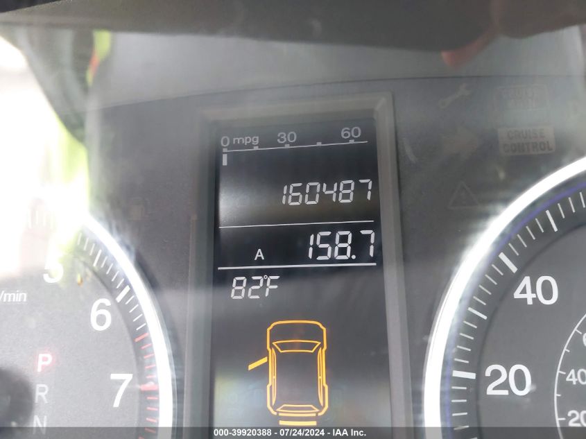 2009 Honda Cr-V Ex VIN: 5J6RE48599L015506 Lot: 39920388