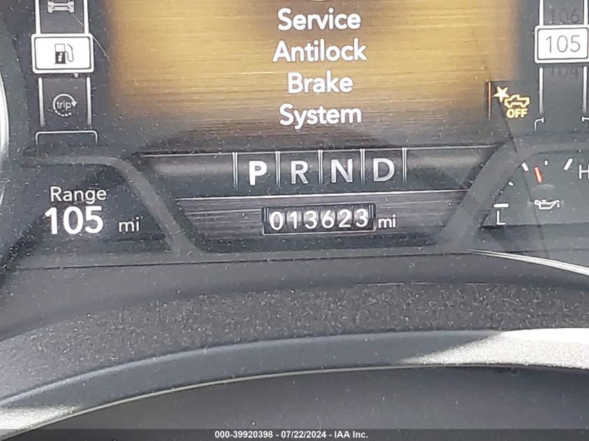 2024 Ram 1500 Laramie 4X2 5'7 Box VIN: 1C6RREJT9RN219663 Lot: 39920398