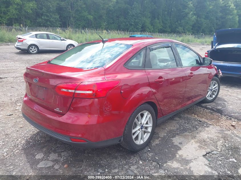 2015 FORD FOCUS SE - 1FADP3F2XFL259325