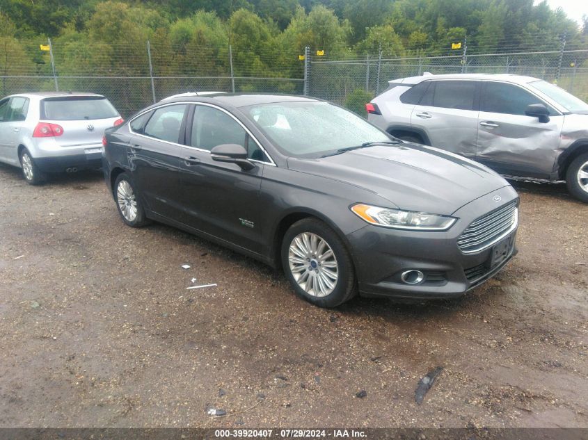 2016 FORD FUSION ENERGI SE PHEV - 3FA6P0PU8GR169830