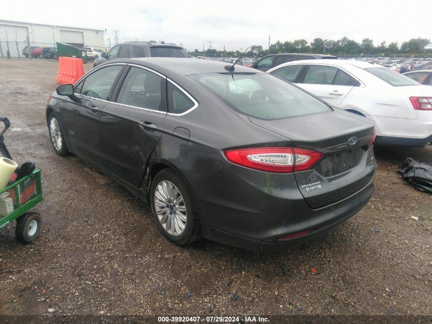 2016 FORD FUSION ENERGI SE PHEV - 3FA6P0PU8GR169830