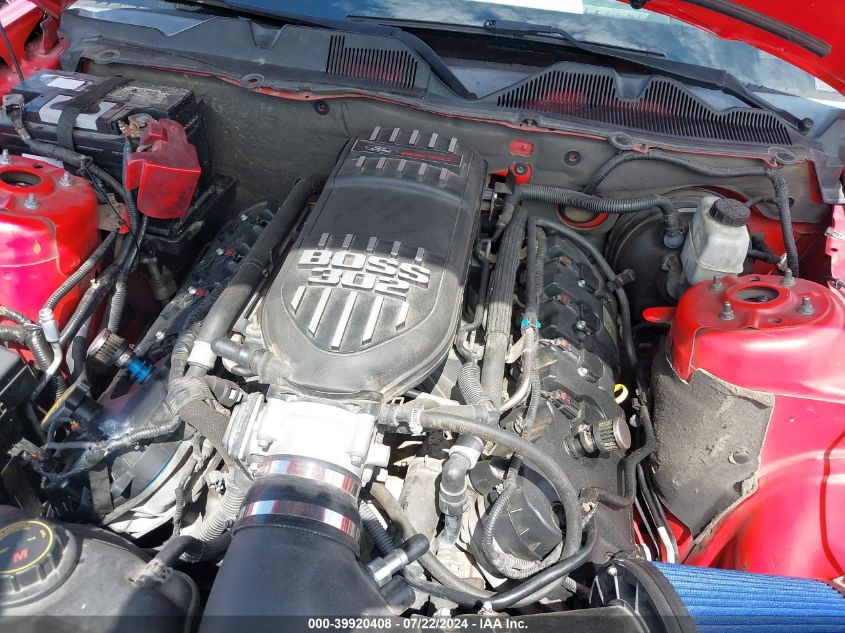 2012 Ford Mustang Gt VIN: 1ZVBP8CF5C5247201 Lot: 39920408