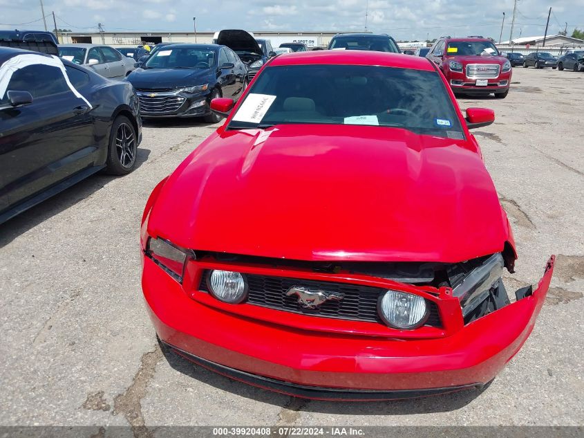 2012 Ford Mustang Gt VIN: 1ZVBP8CF5C5247201 Lot: 39920408