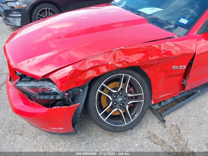 2012 Ford Mustang Gt VIN: 1ZVBP8CF5C5247201 Lot: 39920408