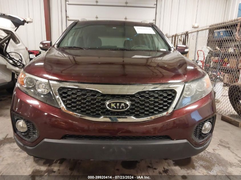 2012 Kia Sorento Lx VIN: 5XYKT3A69CG292217 Lot: 39920414