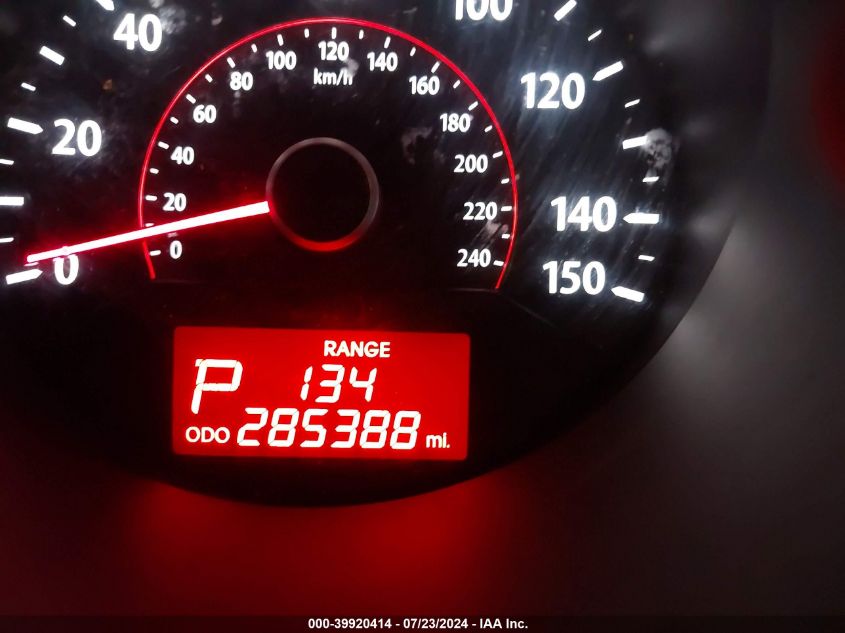 2012 Kia Sorento Lx VIN: 5XYKT3A69CG292217 Lot: 39920414