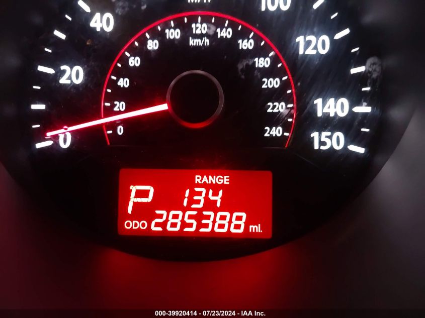 2012 Kia Sorento Lx VIN: 5XYKT3A69CG292217 Lot: 39920414