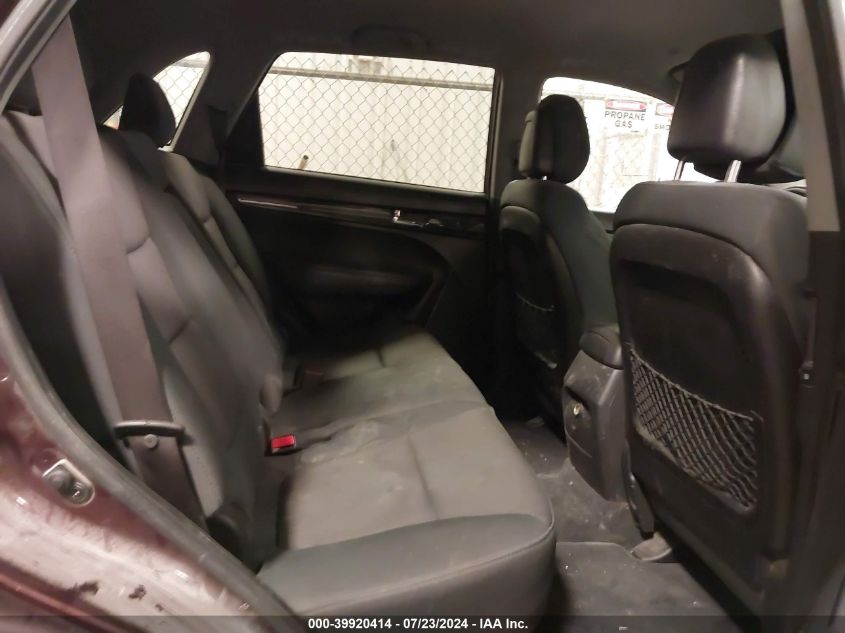 2012 Kia Sorento Lx VIN: 5XYKT3A69CG292217 Lot: 39920414