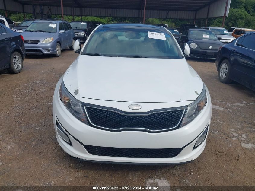2014 Kia Optima Ex VIN: 5XXGN4A73EG273538 Lot: 39920422
