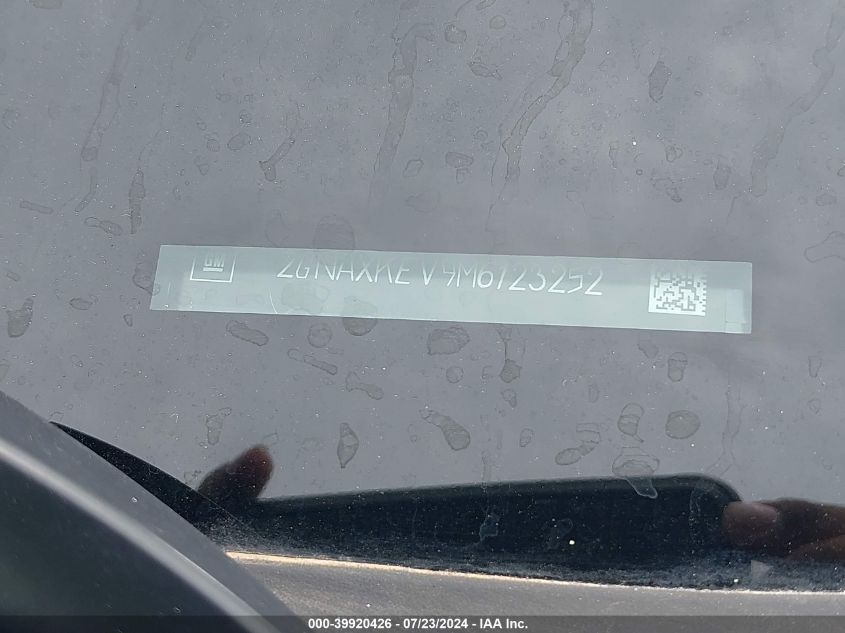 2021 Chevrolet Equinox Fwd Lt VIN: 2GNAXKEV9M6123252 Lot: 39920426