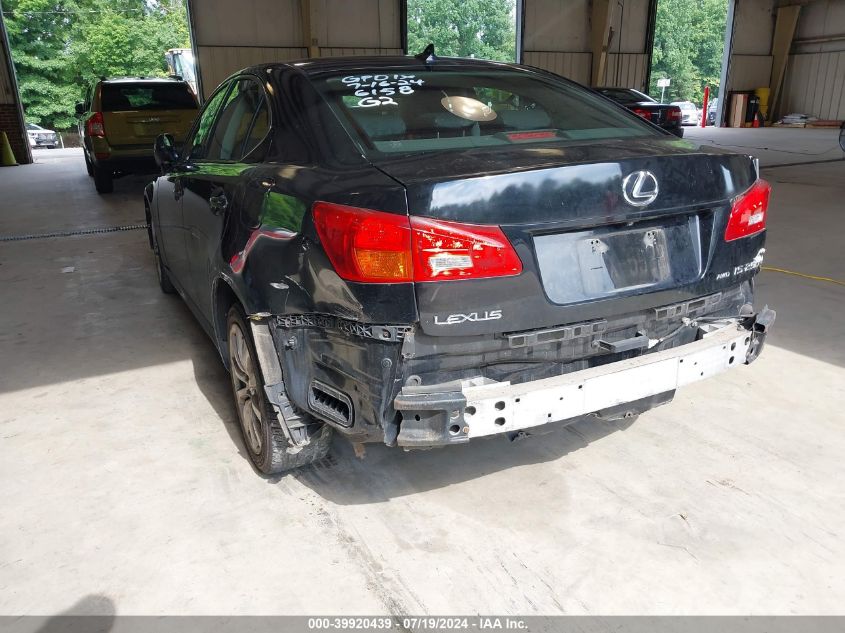 2007 Lexus Is 250 VIN: JTHCK262272016158 Lot: 39920439