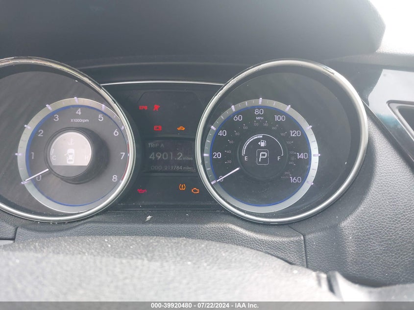 2011 Hyundai Sonata Limited VIN: 5NPEC4ACXBH008724 Lot: 39920480