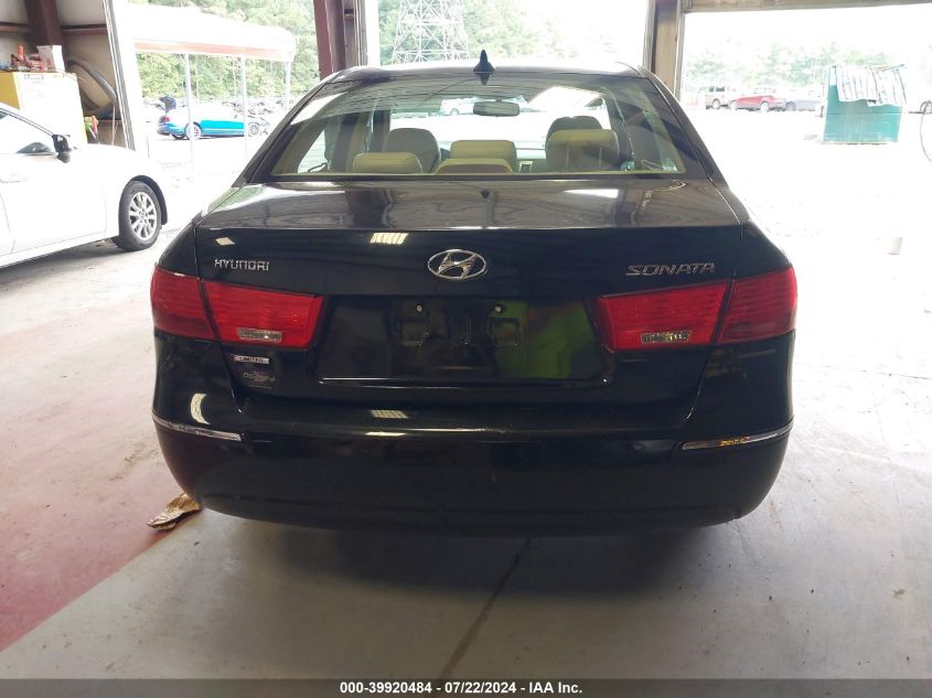 5NPEU46CX9H423882 2009 Hyundai Sonata Limited