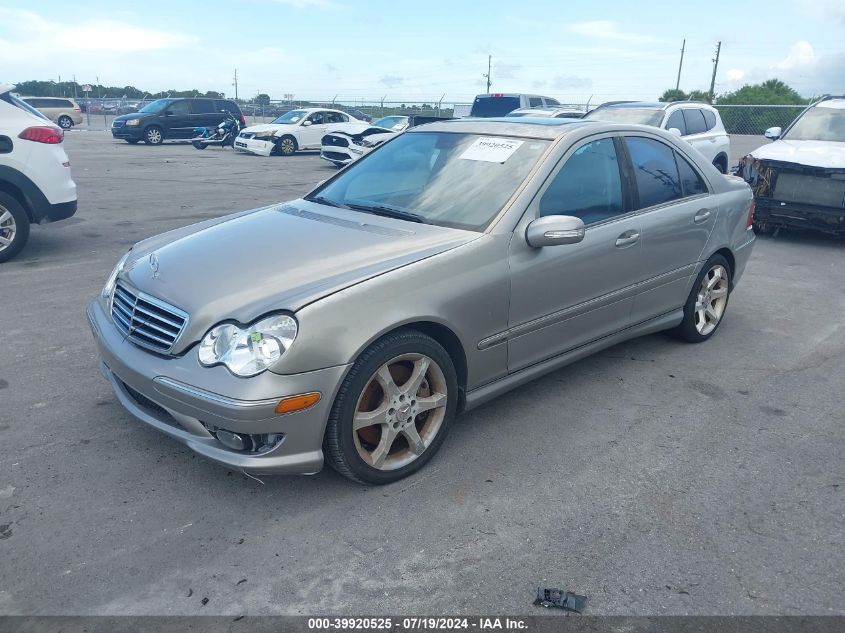 WDBRF52H07E023344 | 2007 MERCEDES-BENZ C 230