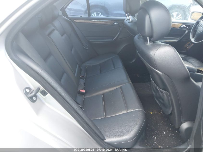 2007 Mercedes-Benz C 230 Sport VIN: WDBRF52H07E023344 Lot: 39920525